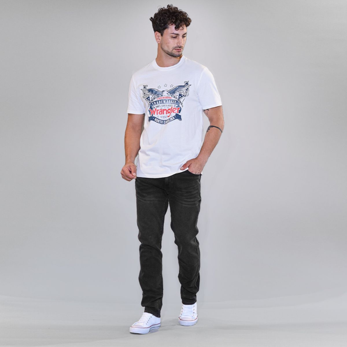 WRANGLER - Jeans Slim Fit Hombre Wrangler