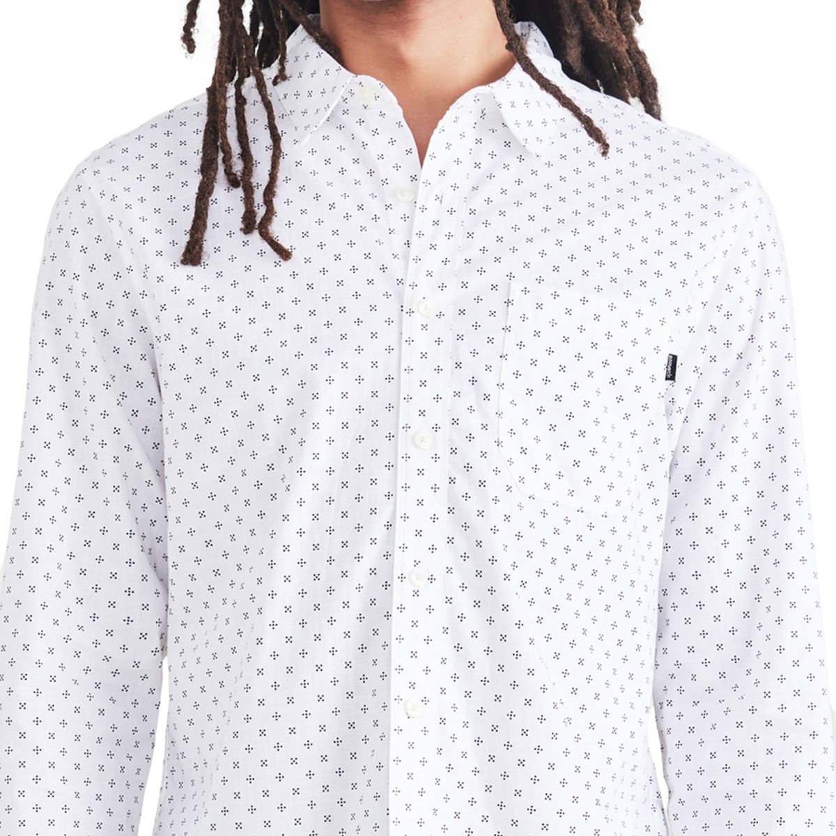 DOCKERS - Camisa Manga Larga Casual Regular Fit Hombre Dockers