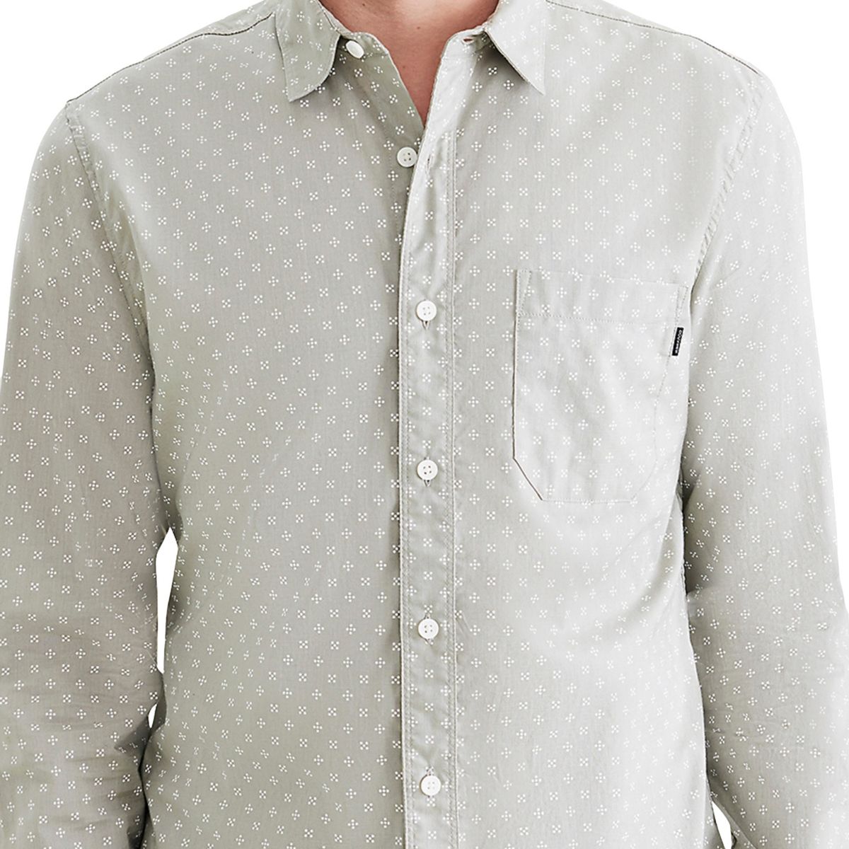 DOCKERS - Camisa Manga Larga Casual Slim Fit Hombre Dockers