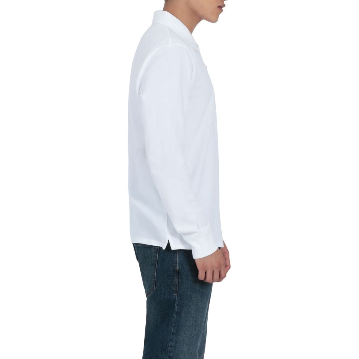 DOCKERS - Polera Piqué Manga Larga Regular Fit Hombre Dockers