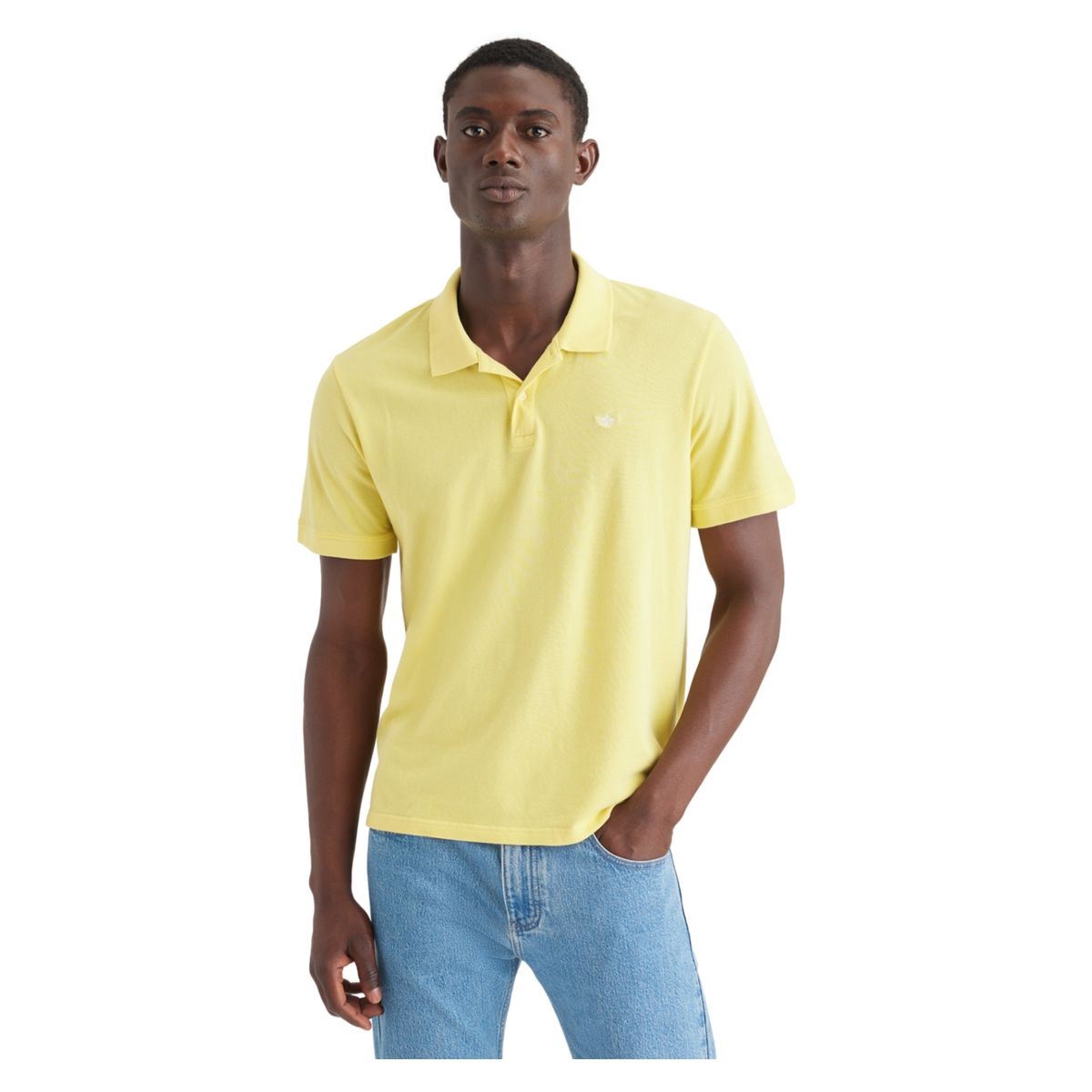 DOCKERS - Polera Piqué Manga Corta Regular Fit Hombre Dockers