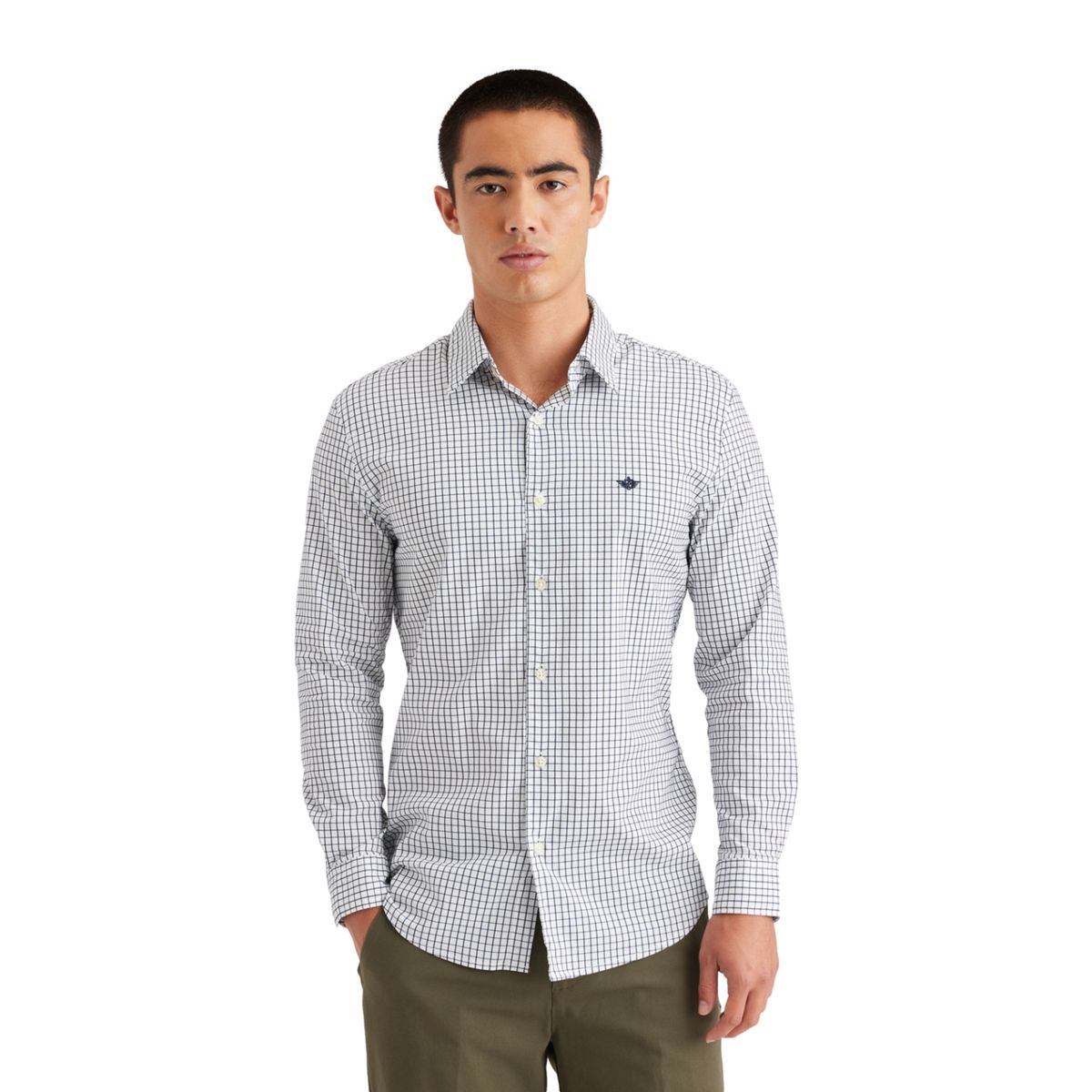 DOCKERS - Camisa Manga Larga Regular Fit Hombre Dockers