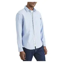 DOCKERS - Camisa Manga Larga Oxford Hombre