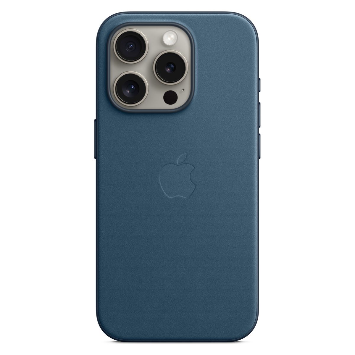 APPLE - Carcasa Apple Iphone 15 Pro Finewoven Blue