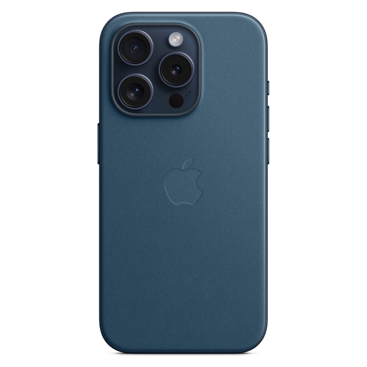 APPLE - Carcasa Apple Iphone 15 Pro Finewoven Blue