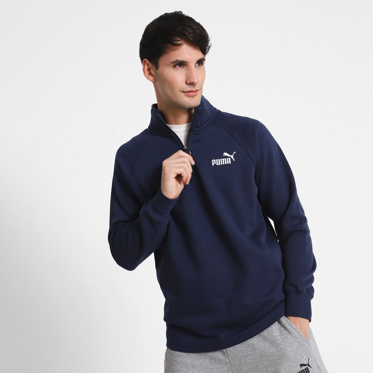 PUMA - Polerón Half Zipper Hombre Puma