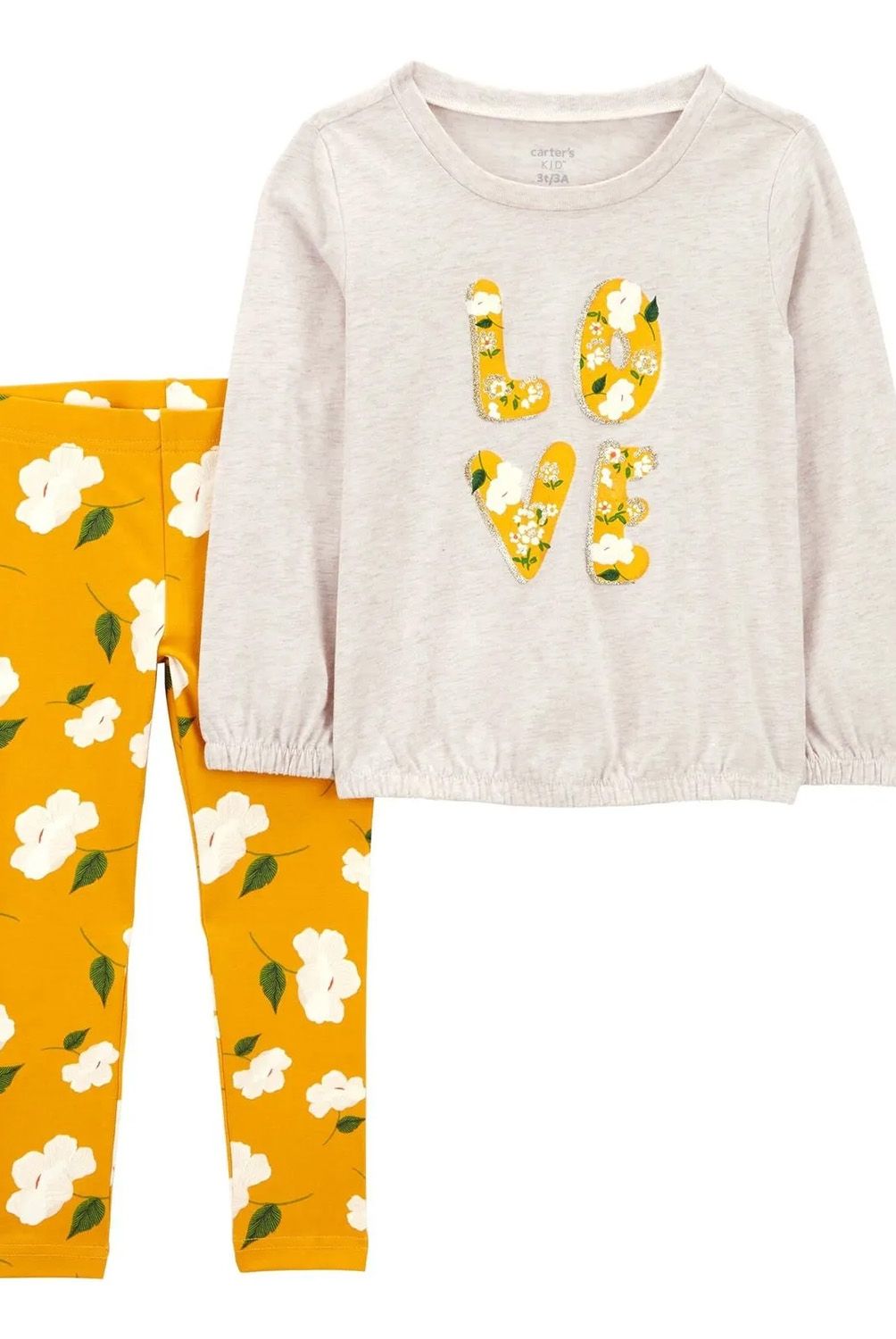CARTER'S - Conjunto 2 Piezas Polera y Calza Niña Carter's
