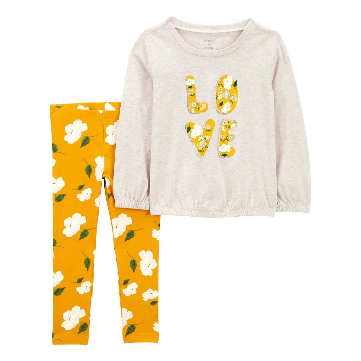 CARTER'S - Conjunto 2 Piezas Polera y Calza Niña Carter's