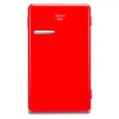 MIDEA - Frigobar 93 Litros Rojo MDRD142FGE13