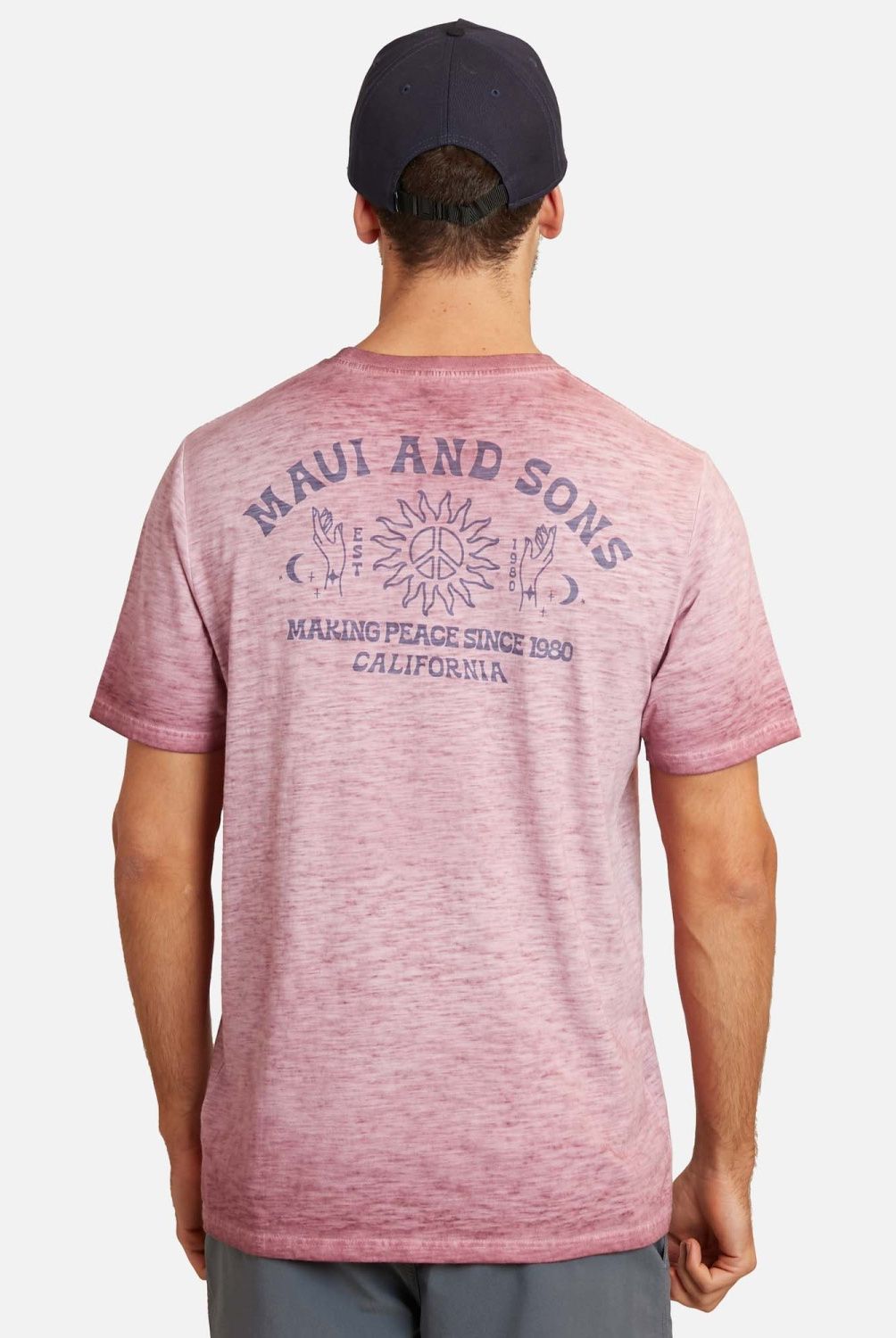 MAUI AND SONS - Polera Hombre Manga Corta Regular Fit Maui And Sons