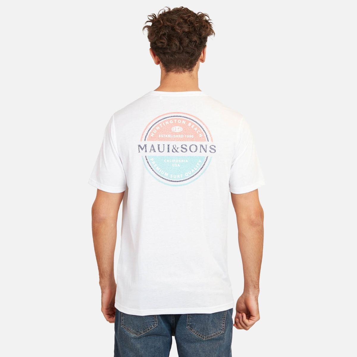 MAUI AND SONS - Polera Hombre Manga Corta Regular Fit Maui And Sons