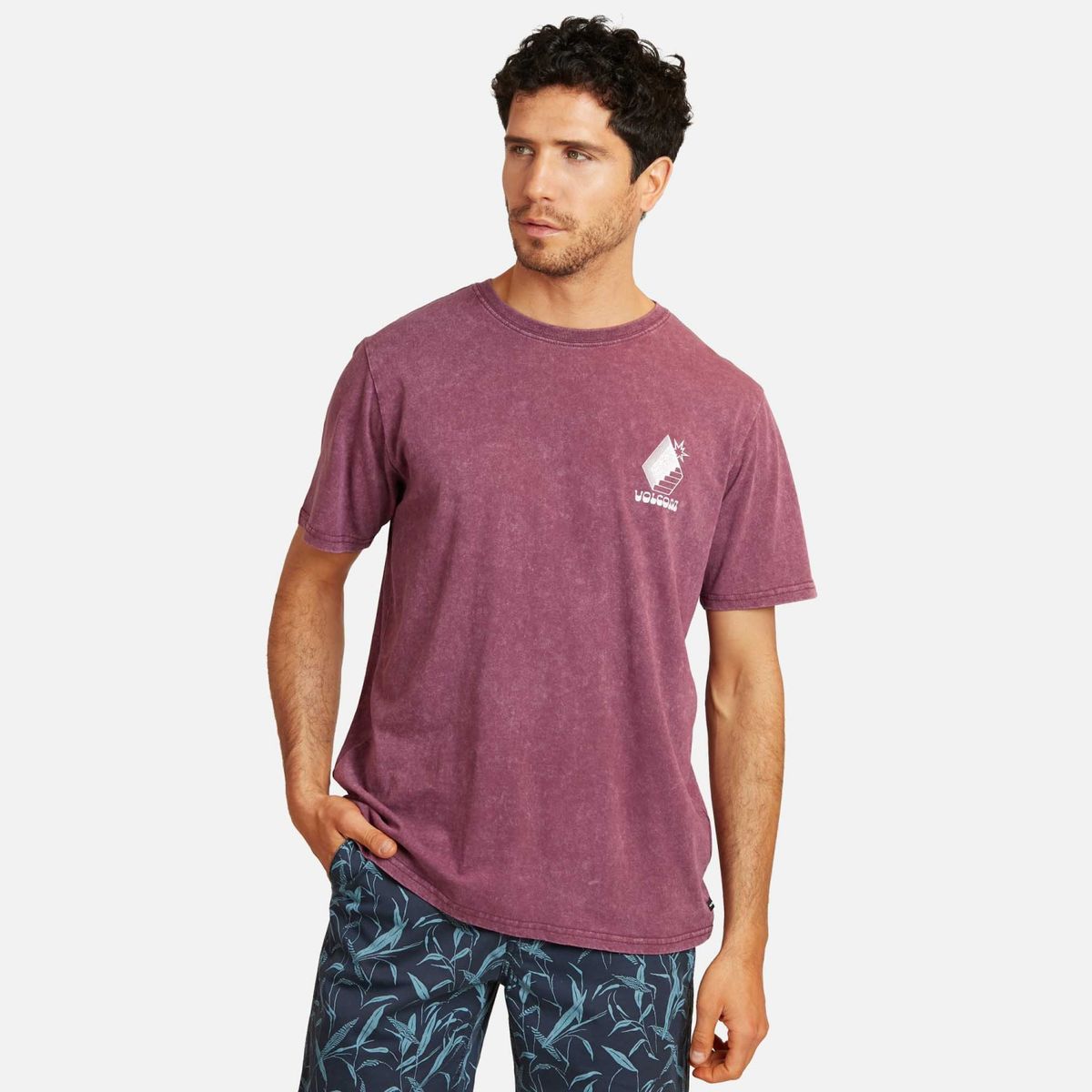 VOLCOM - Polera Hombre Manga Corta Regular Fit Volcom