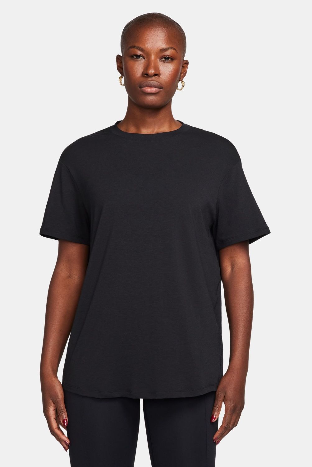 NIKE - Polera Manga Corta Long Fit Mujer Nike