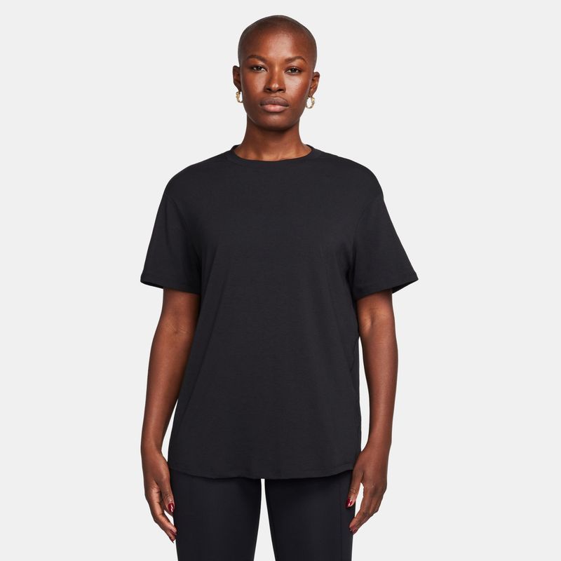 NIKE - Polera Manga Corta Long Fit Mujer Nike