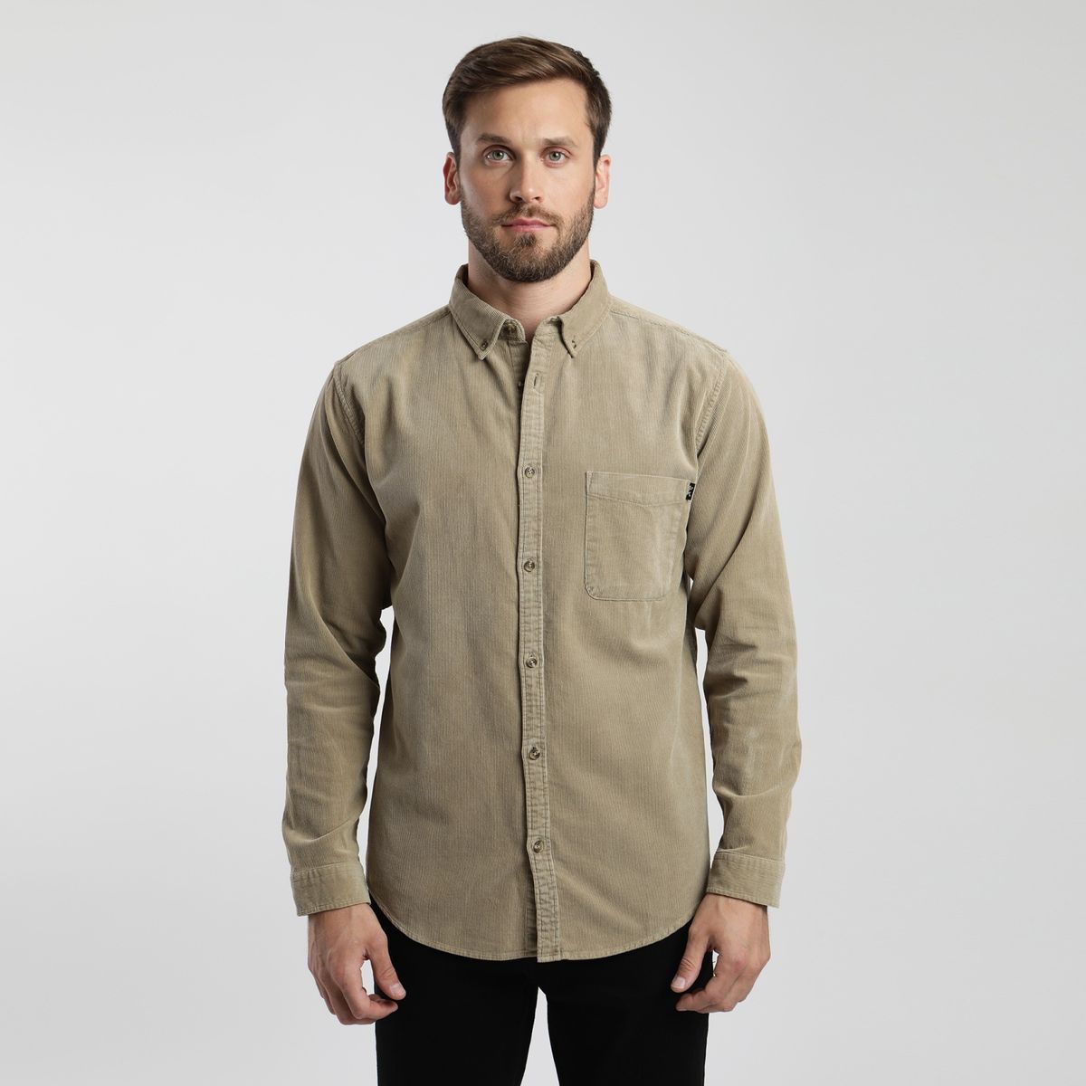 FROENS - Camisa Manga Larga Hombre Froens