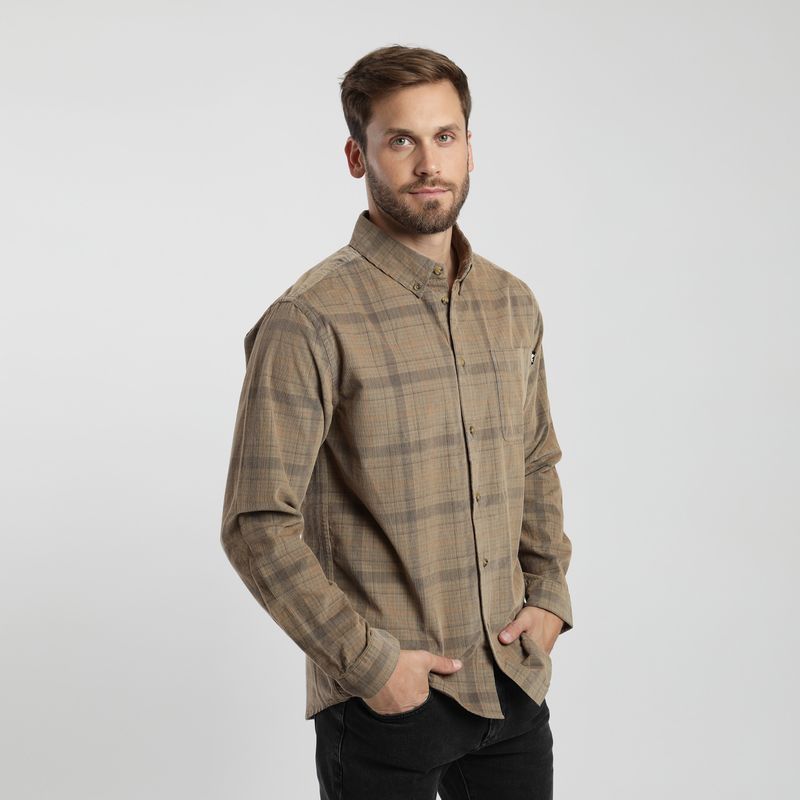 FROENS - Camisa Manga Larga Hombre Froens