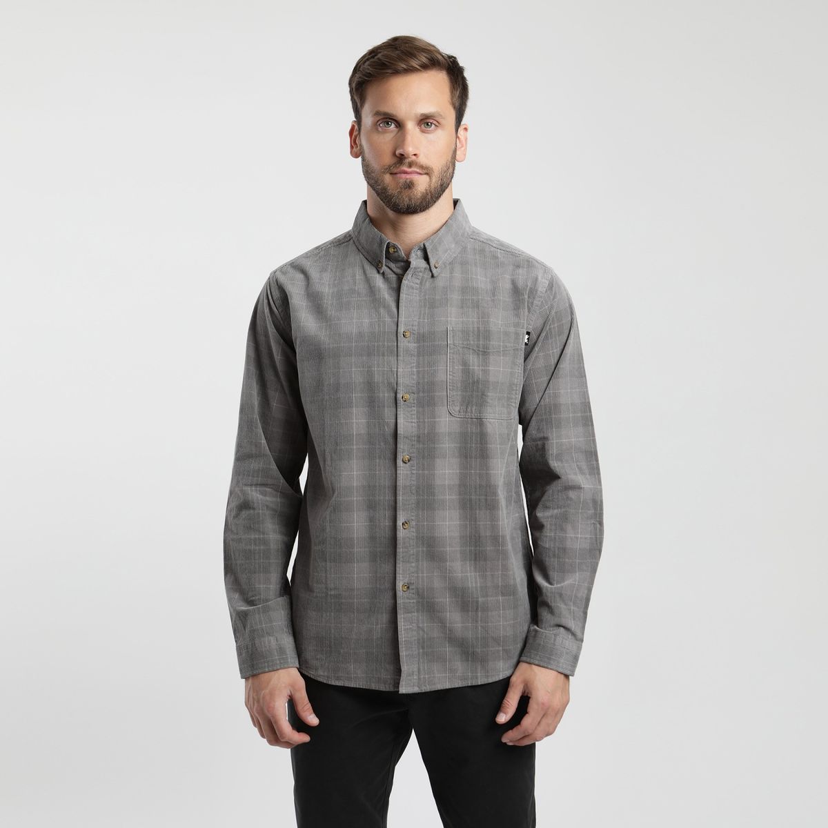 FROENS - Camisa Manga Larga Hombre Froens