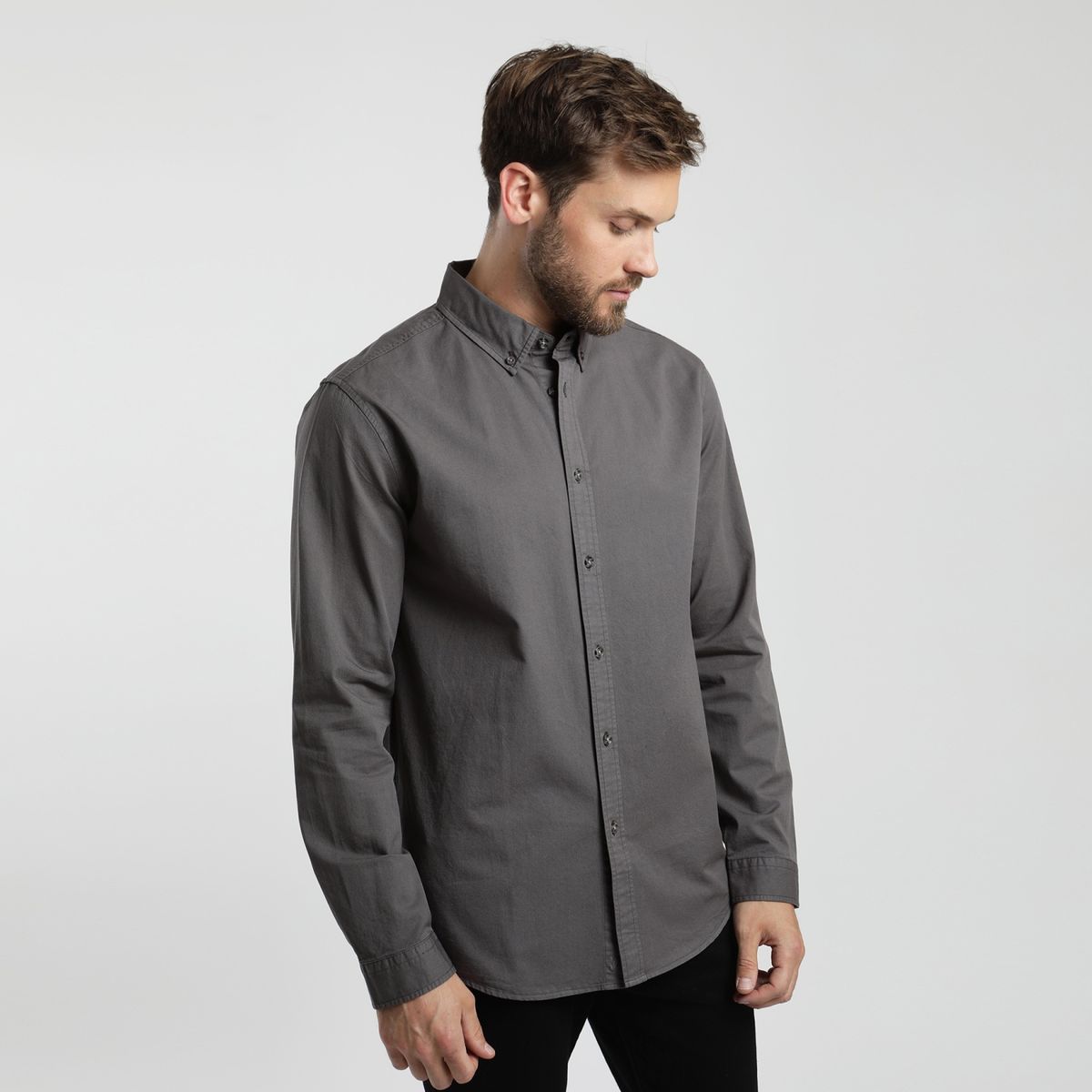 FROENS - Camisa Manga Larga Hombre Froens