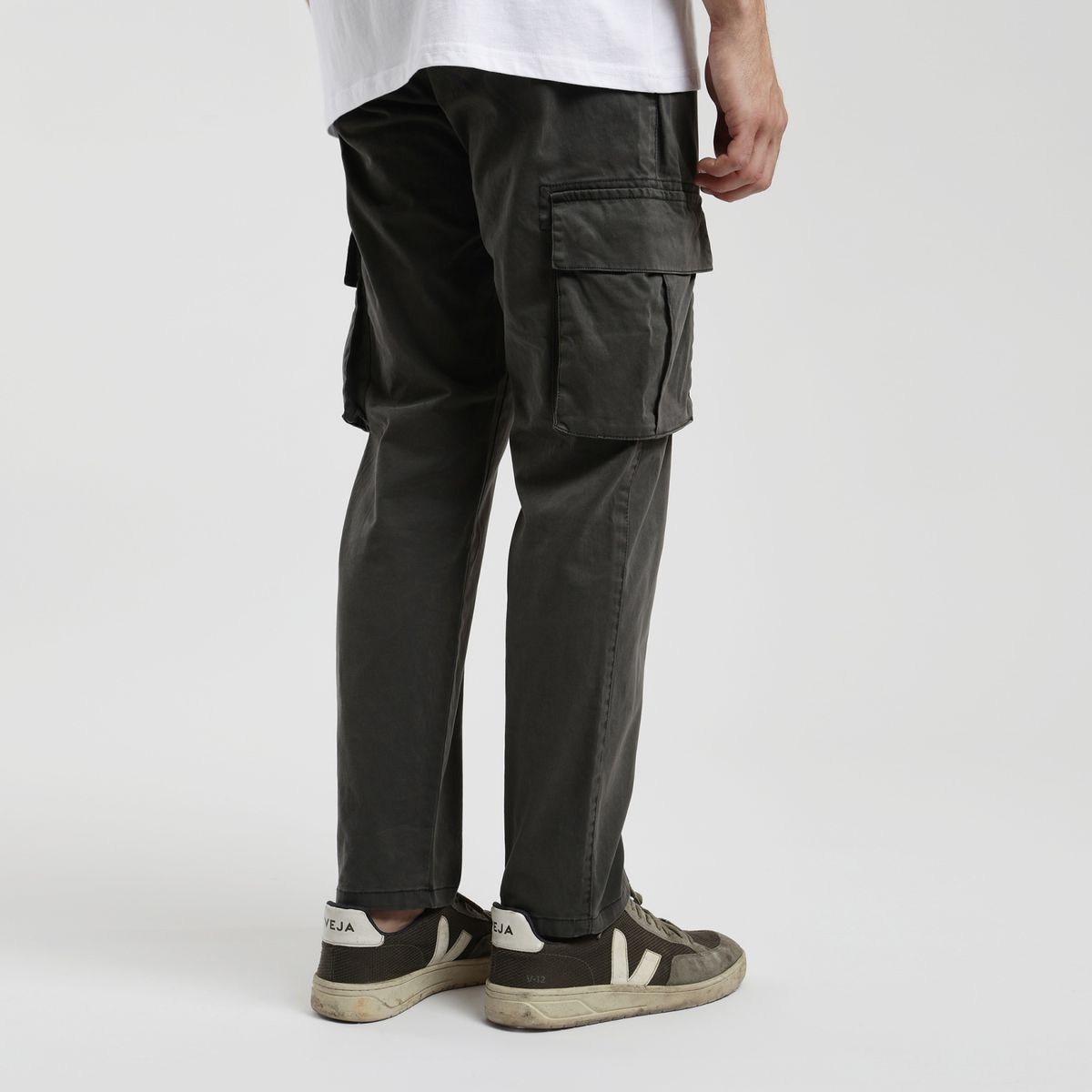 FROENS - Pantalón Cargo Regular Fit Hombre Froens