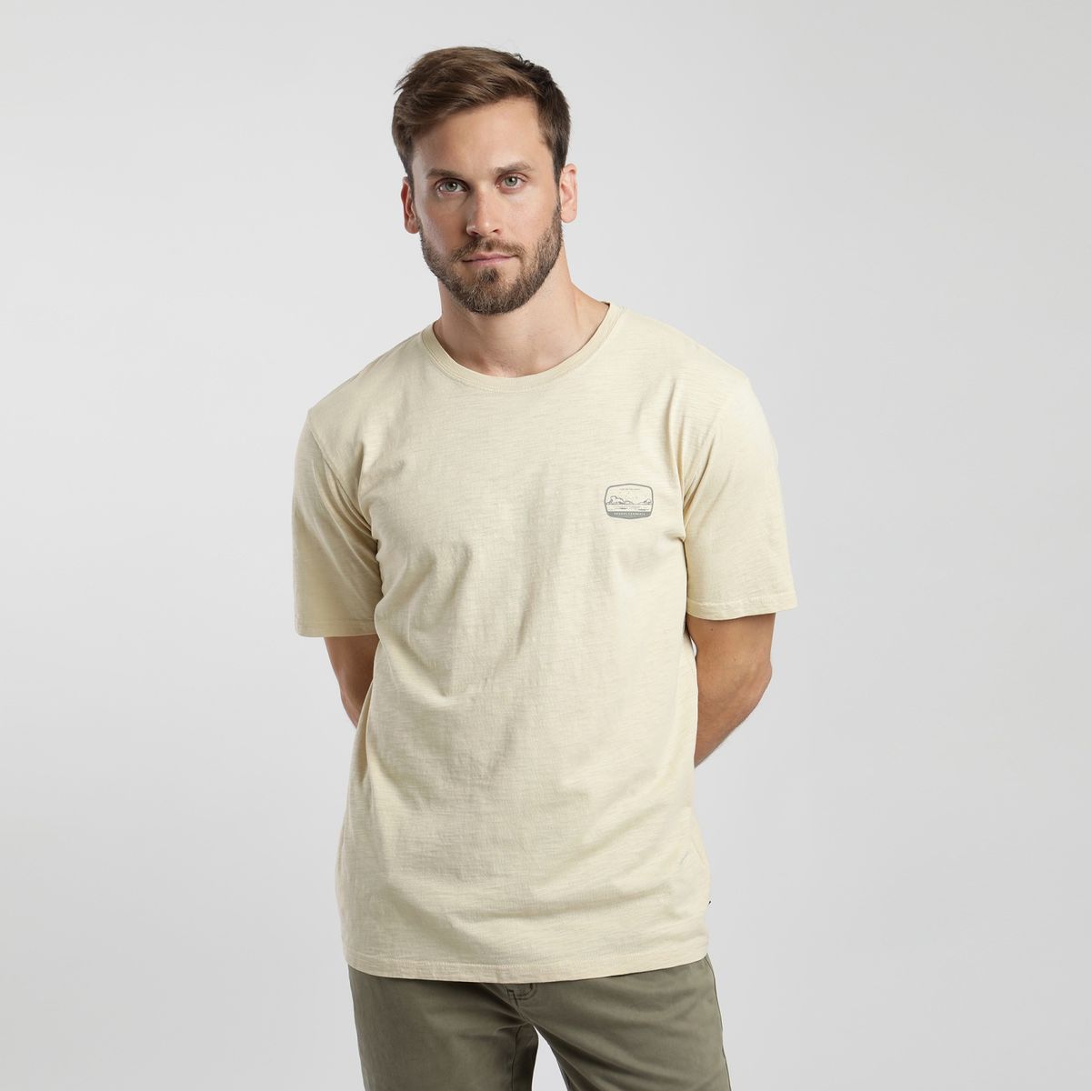 FROENS - Polera Manga Corta Regular Fit Hombre Froens