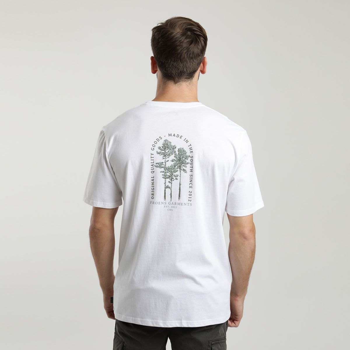 FROENS - Polera Manga Corta Regular Fit Hombre Froens