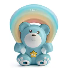 CHICCO - Proyector Osito Arcoiris Azul