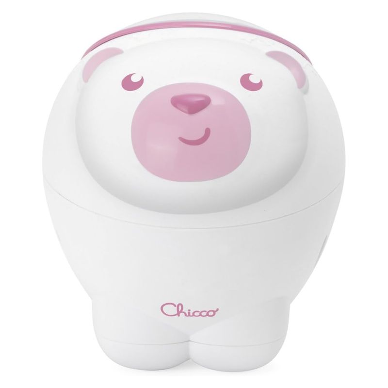 CHICCO - Proyector Osito Polar Rosado Chicco