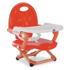CHICCO - Silla Comer Tipo Booster Pocket Snack Red