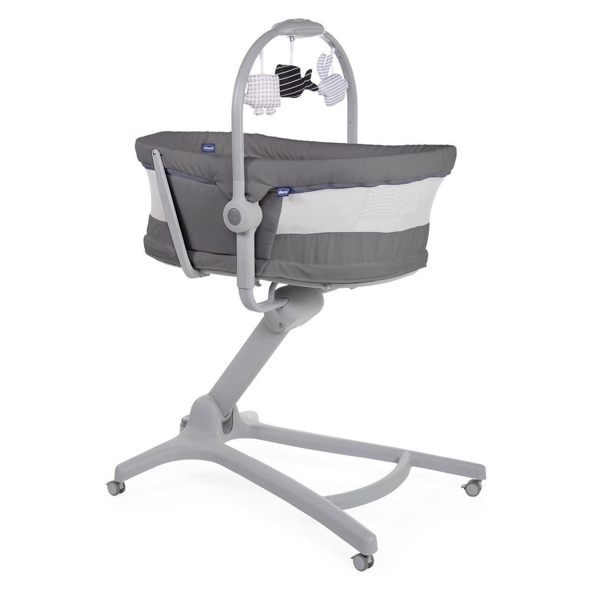 CHICCO - Moises Con Pedestal Baby Hug 4 En 1 Gris Chicco