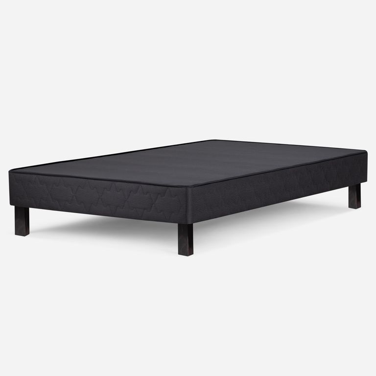 ROSEN Set Base Cama Grafito 1 Plaza