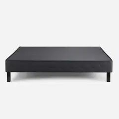 ROSEN - Set Base Cama Grafito 2 Plazas