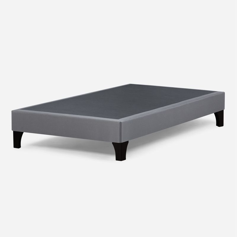 ROSEN - Set Base Cama Gris 1 Plaza Rosen