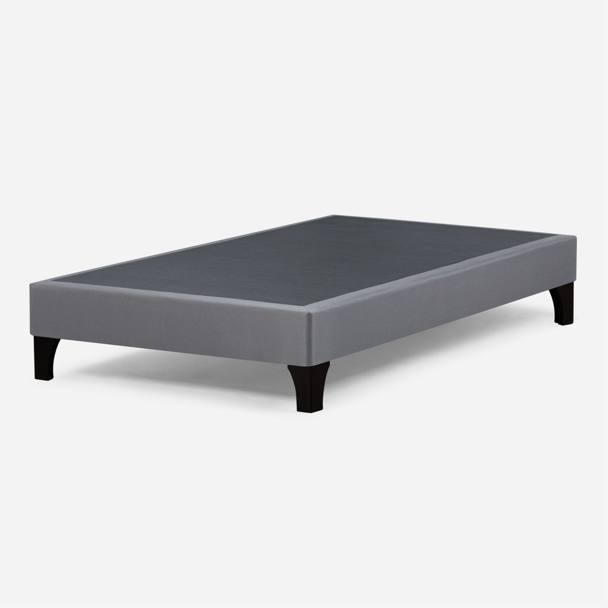 ROSEN - Set Base Cama Gris 1.5 Plaza Rosen