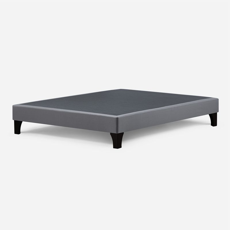 ROSEN - Set Base Cama Gris 2 Plazas Bn Rosen