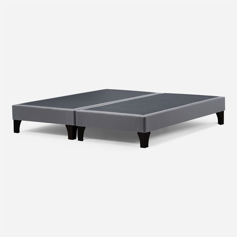 ROSEN Set Base Cama Gris 2 Plazas Bd