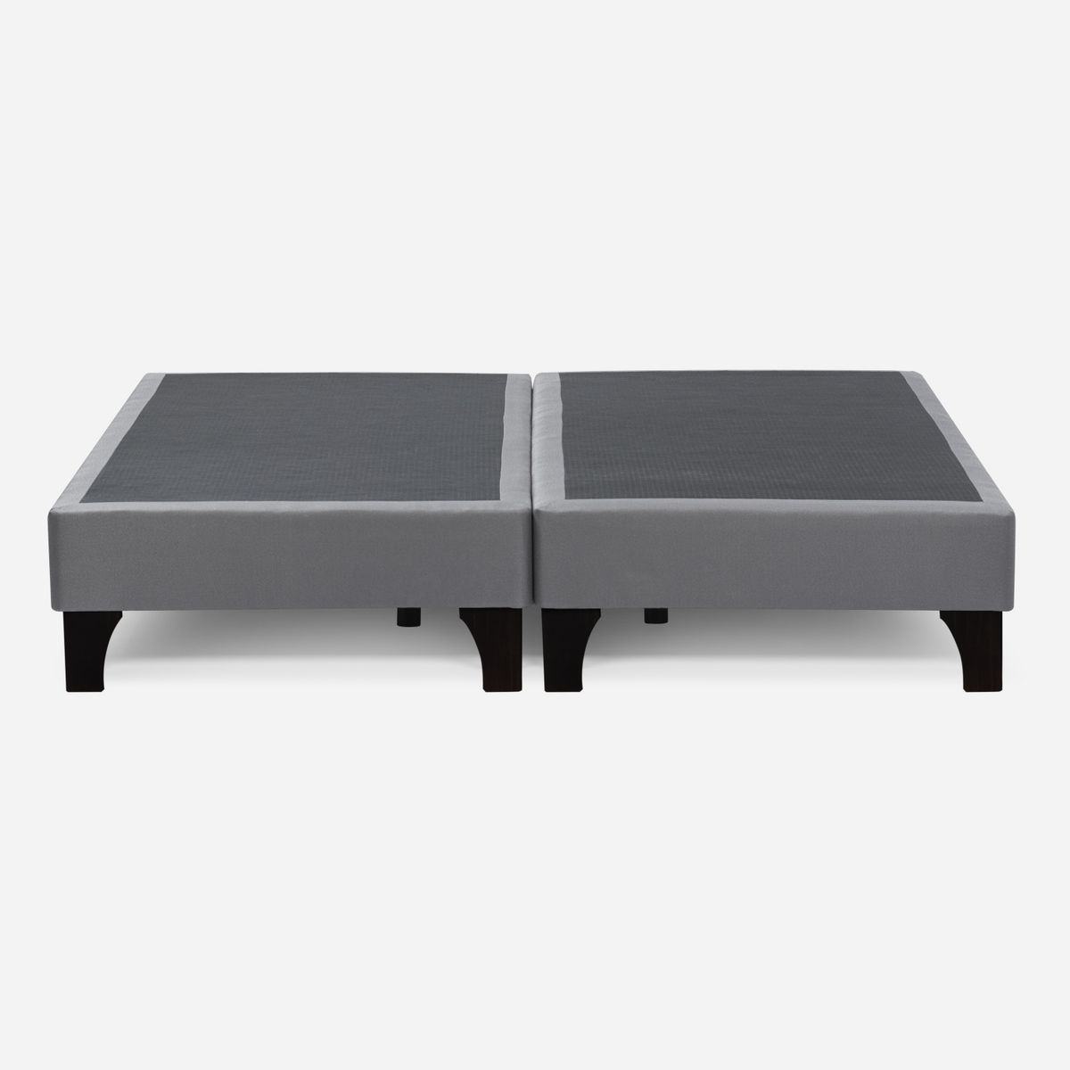 ROSEN - Set Base Cama Gris 2 Plazas Bd Rosen