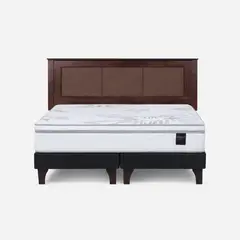 ROSEN - Cama Europea Art 4 King + Respaldo