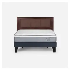 ROSEN - Cama Europea Indie 2 Plazas + Respaldo