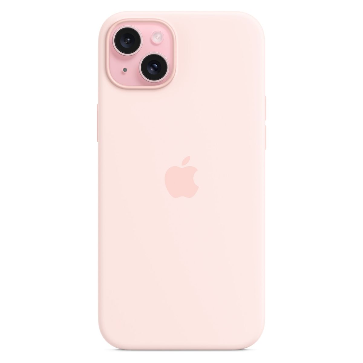 APPLE - Carcasa iPhone 15 Plus Si Rosado Apple