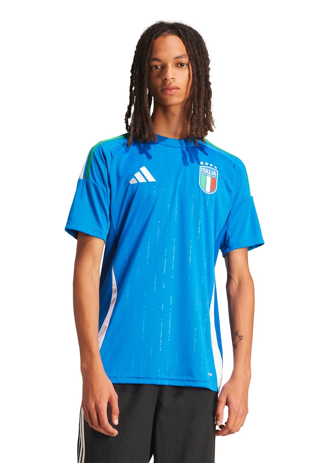 ADIDAS - Camiseta De Fútbol Italia Local Hombre Adidas