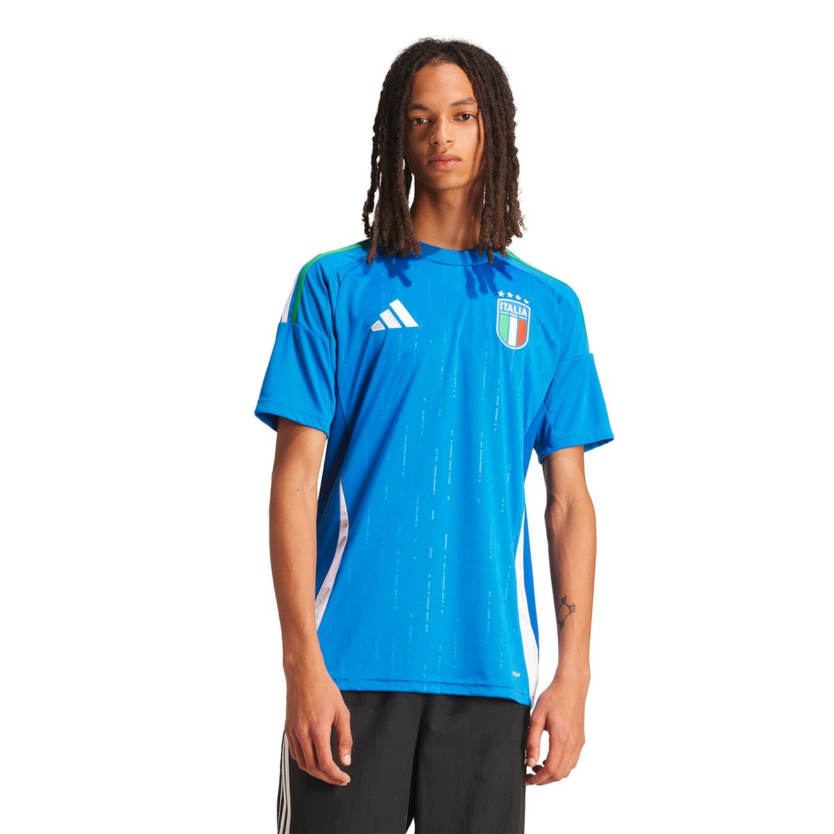 ADIDAS - Camiseta De Fútbol Italia Local Hombre Adidas