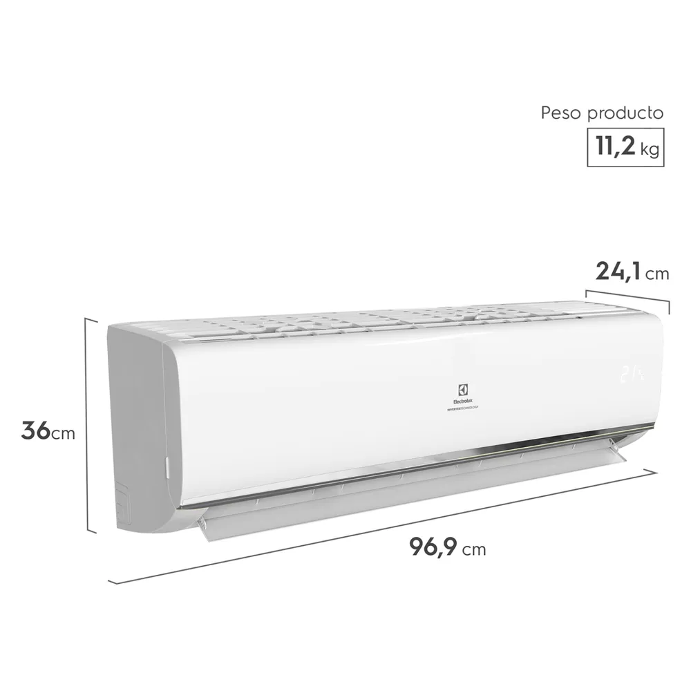 Aire Acondicionado Split Frío-Calor Inverter EAIX18G5MABXW 18000 BTU, foto 2