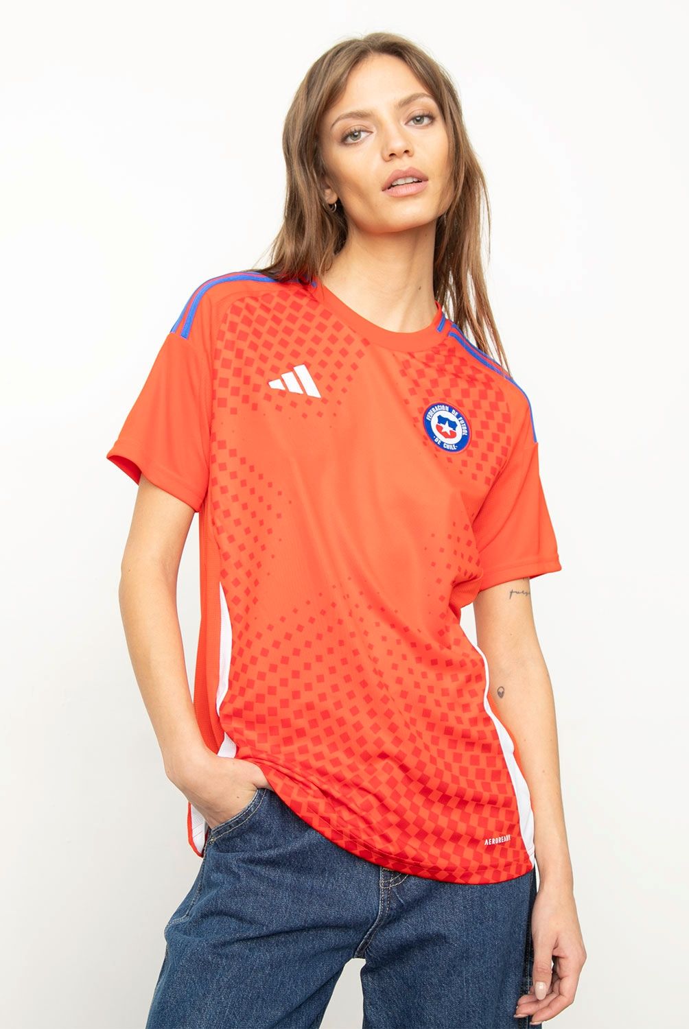 ADIDAS - Camiseta Deportiva Selección Chilena Mujer Adidas