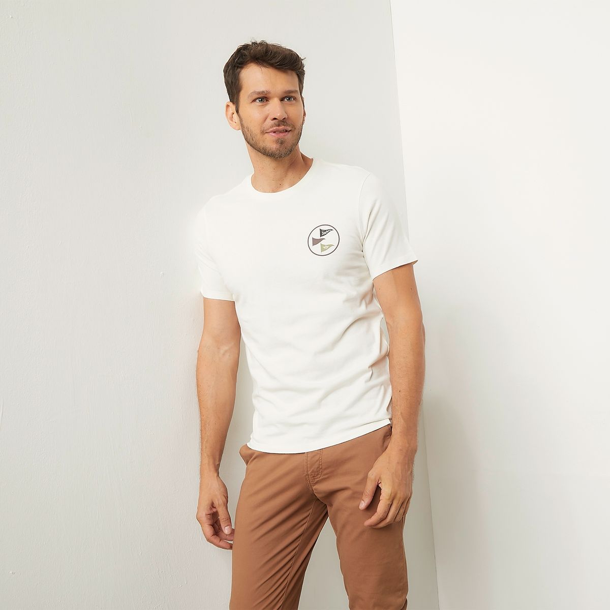 DOCKERS - Polera Hombre Manga Corta Algodón Dockers
