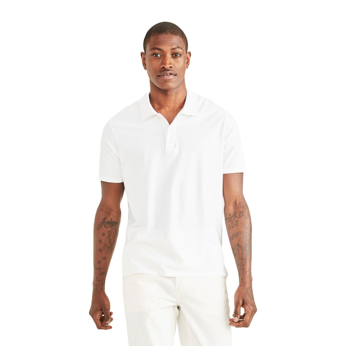 DOCKERS - Polera Hombre Manga Corta Algodón Dockers