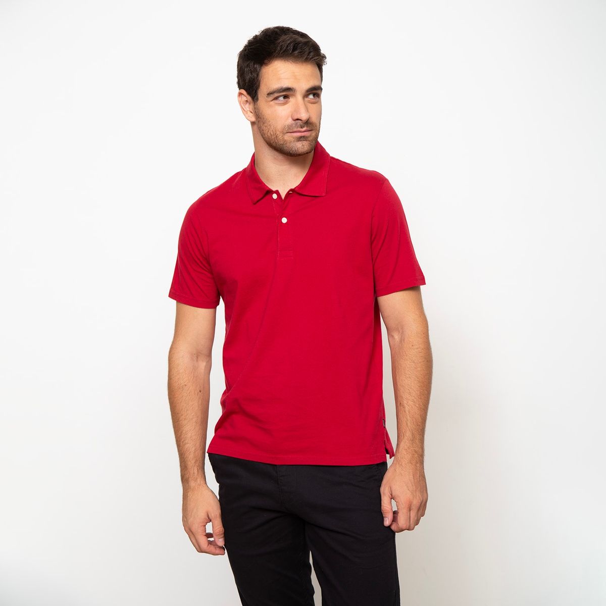 DOCKERS - Polera Hombre Manga Corta Algodón Dockers