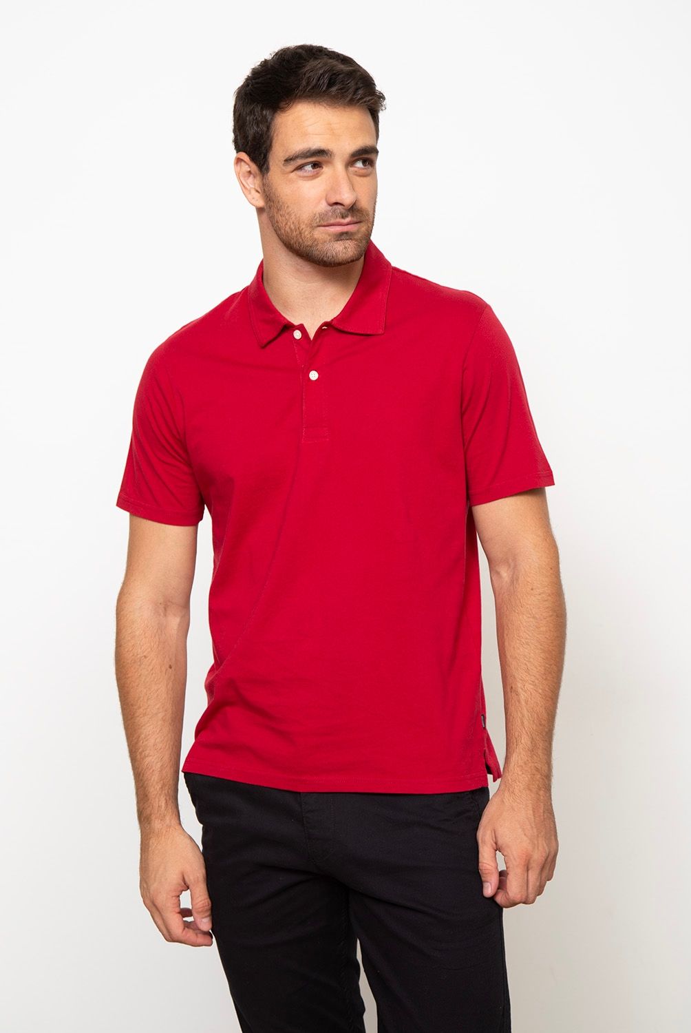 DOCKERS - Polera Hombre Manga Corta Algodón Dockers