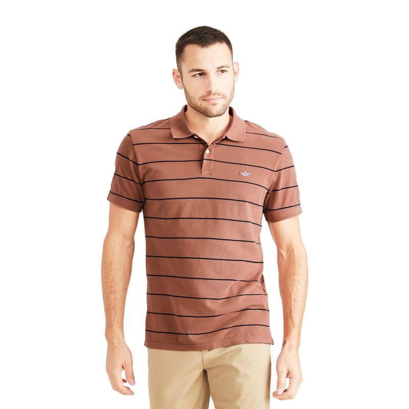 DOCKERS - Polera Hombre Manga Corta Algodón Dockers
