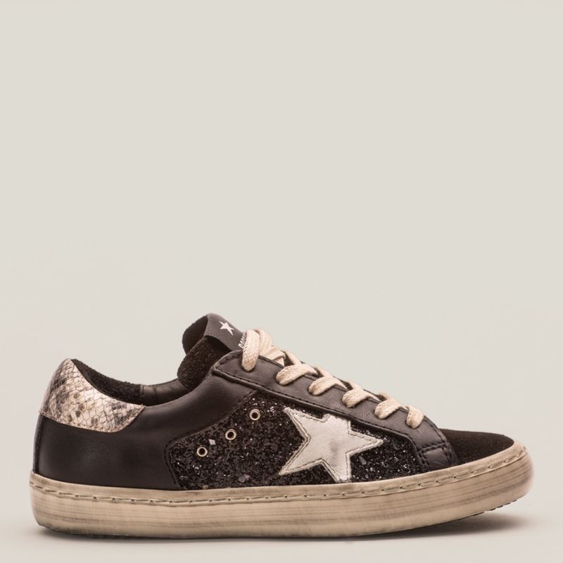 ROSSATI - Zapatilla Urbana Mujer Cuero Gris Rossati