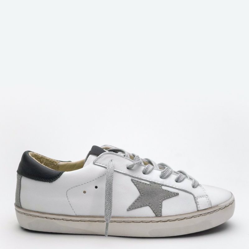 ROSSATI - Zapatilla Urbana Mujer Cuero Blanco Rossati